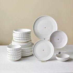 Karaca Stream Bone Pumpkin 24 Parça 6 Kişilik Yemek Takımı
