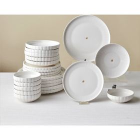 Karaca Stream Bone Pumpkin 24 Parça 6 Kişilik Yemek Takımı