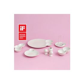 Karaca Streamline Blow Fine Bone 26 Parça 6 Kişilik Kahvaltı/Servis Takımı