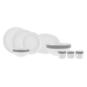 Karaca Streamline Fallon 59 Parça 12 Kişilik New Bone Yemek Takımı