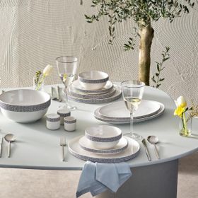 Karaca Streamline Fallon 59 Parça 12 Kişilik New Bone Yemek Takımı