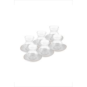 Karaca Streamline Middle 12 Parça 6 Kişilik 165 ml Cam Çay Seti
