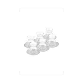 Karaca Streamline Middle 12 Parça 6 Kişilik 165 ml Cam Çay Seti