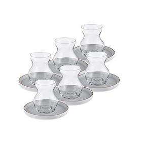 Karaca Streamline Sunset 12 Parça 6 Kişilik 165 ml Cam Çay Seti
