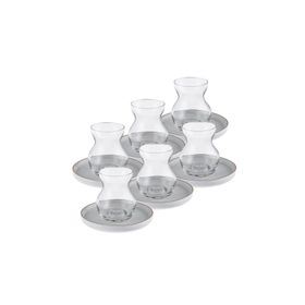 Karaca Streamline Sunset 12 Parça 6 Kişilik 165 ml Cam Çay Seti