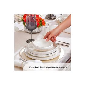 Karaca Streamline Sunset Porselen 59 Parça 12 Kişilik Yemek Takımı