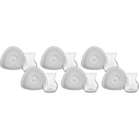 Karaca Streamline Tribe 12 Parça 6 Kişilik 165 ml Cam Çay Seti