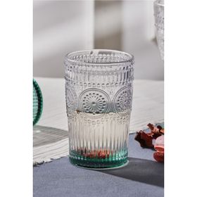 Karaca Sunflower Tekli Yeşil 332 ml Meşrubat Bardağı