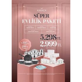 Karaca Süper Evlilik Paketi 2020 Çeyiz Seti