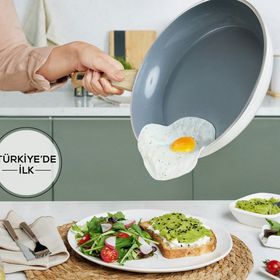 Karaca Swiss Crystal 15 Parça 26 cm Seramik Kaplama Derin Tencere Seti