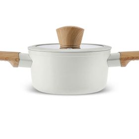 Karaca Swiss Crystal Almond Cream 20 cm İndüksiyon Tabanlı Tencere