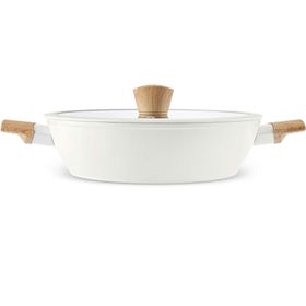 Karaca Swiss Crystal Almond Cream 26 cm İndüksiyon Tabanlı Karnıyarık Tencere
