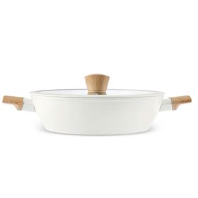 Karaca Swiss Crystal Almond Cream 26 cm İndüksiyon Tabanlı Pilav-Karnıyarık Tencere