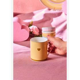 Karaca Talya 355 ml Sarı Kupa