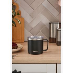 Karaca Thermal Siyah 420 ml Çelik Mug