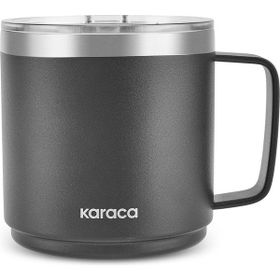 Karaca Thermal Siyah 420 ml Çelik Mug