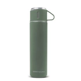 Karaca Thermosteel Nature 500 ml Bardaklı Çelik Sızdırmaz Haki Termos