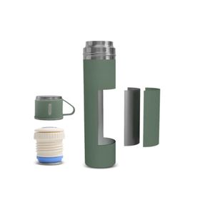 Karaca Thermosteel Nature Çelik 550 ml Haki Termos