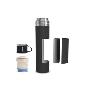 Karaca Thermosteel Nature Çelik 550 ml Siyah Termos