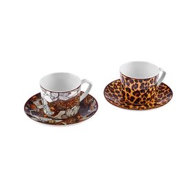 Karaca Tiger 2 Kişilik 80 ml Kahve Fincan Takımı