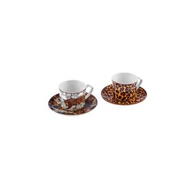 Karaca Tiger 2 Kişilik 80 ml Kahve Fincan Takımı