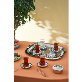 Karaca Timeless Platin 40 Parça Çay Seti