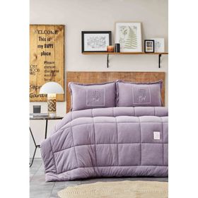 Karaca Toffee Lila Tek Kişilik Cotton Comfort Set