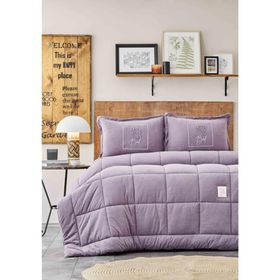 Karaca Toffee Lila Tek Kişilik Cotton Comfort Set