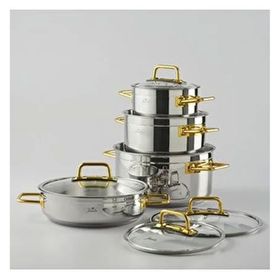 Karaca Vanilla Gold 8 Parça Çelik Tencere Seti