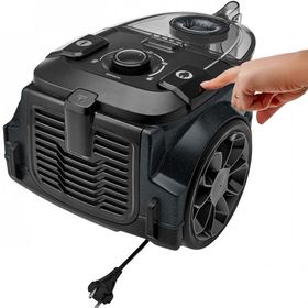 Karaca Vantuz High Force Shiny Black Elektrikli Süpürge