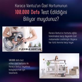 Karaca Vantuz V5 900 W A++ Sınıfı Hepa Toz Torbasız Elektrikli Süpürgesi