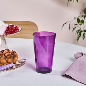 Karaca Varikas 475 ml Mor Meşrubat Bardağı