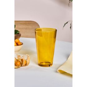 Karaca Varikas 475 ml Sarı Meşrubat Bardağı
