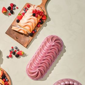 Karaca Vera Pembe Döküm 35 cm Kek Kalıbı