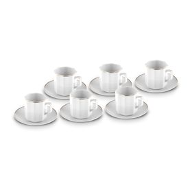 Karaca Vezir 6 Kişilik 80 ml Kahve Fincan Takımı