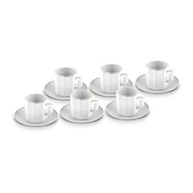 Karaca Vezir 6 Kişilik 80 ml Kahve Fincan Takımı