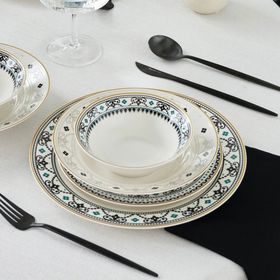 Karaca Vina 24 Parça 6 Kişilik Yemek Takımı