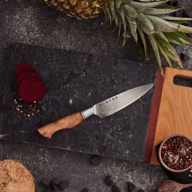 Karaca Virtuoso Rudis Damascus Doğrama Bıçağı