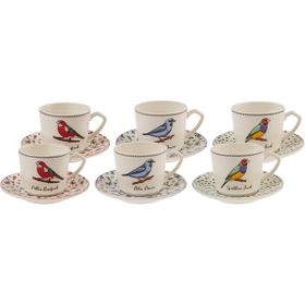 Karaca Vogel 6 Kişilik 80 Ml Kahve Fincan Takımı
