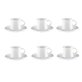 Karaca Volga 6 Kişilik 80 ml Kahve Fincan Takımı