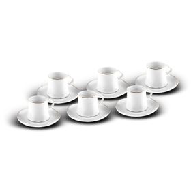 Karaca Volga 6 Kişilik 80 ml Kahve Fincan Takımı