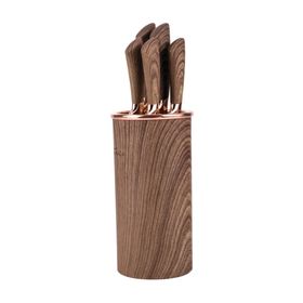 Karaca Wave Brown 6 Parça Bıçak Seti