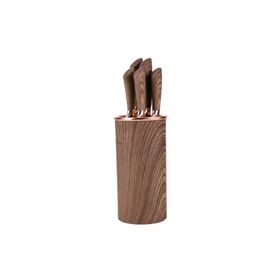 Karaca Wave Brown 6 Parça Bıçak Seti