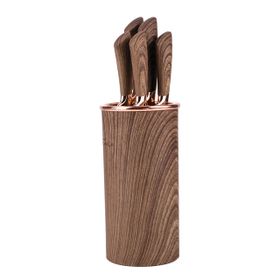 Karaca Wave Brown 6 Parça Bıçak Seti