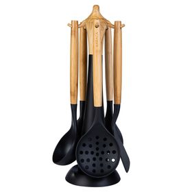 Karaca Woodland Black 6 Parça Servis Seti