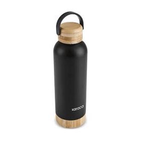 Karaca Woody 500 ml Siyah Çelik Sızdırmaz Termos