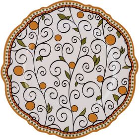 Karaca x Arslantepe 27 cm Porselen Servis Tabağı