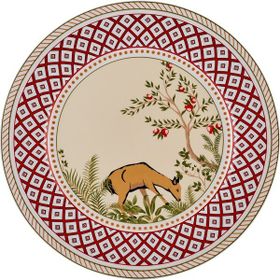 Karaca x Arslantepe 27 cm Porselen Servis Tabağı