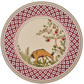Karaca x Arslantepe 27 cm Porselen Servis Tabağı