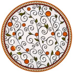 Karaca X Arslantepe Kayısı 27 cm Porselen Servis Tabağı